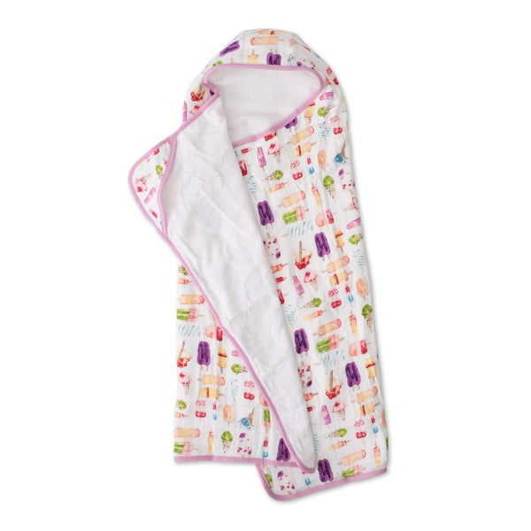 Little Unicorn Toddler Hooded Towel - Brain Freeze