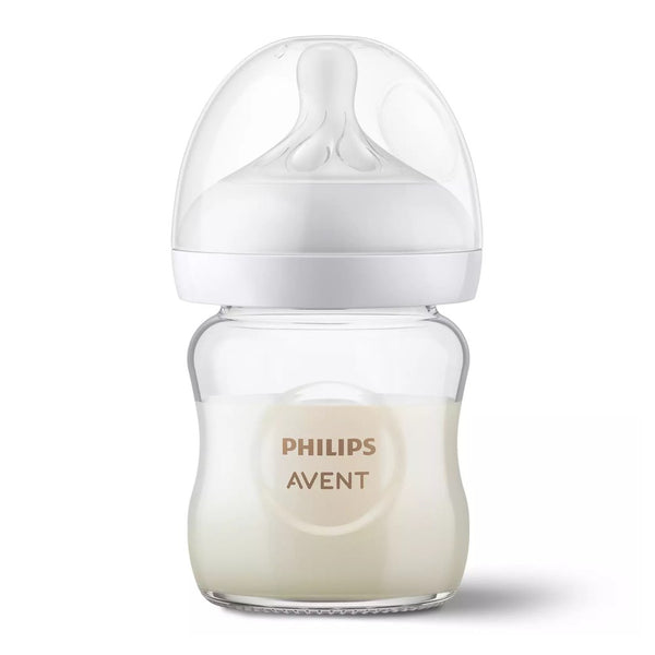 Avent Glass Natural Response Baby Bottle (4 oz)