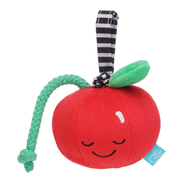 Manhattan Toy Mini-Apple Farm Pull Musical Infant Toy - Cherry
