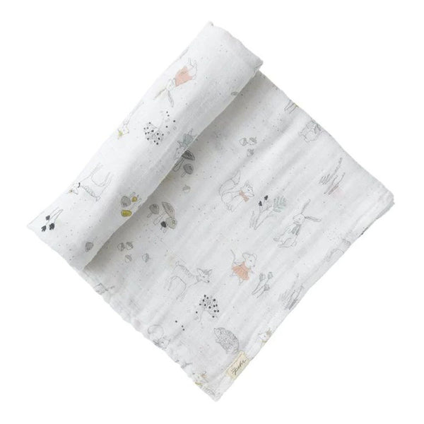 Pehr Organic Cotton Muslin Swaddle - Magical Forest