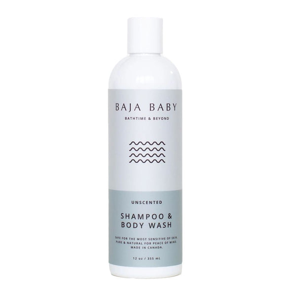 Baja Baby Shampoo/BodyWash  Unscented 12oz