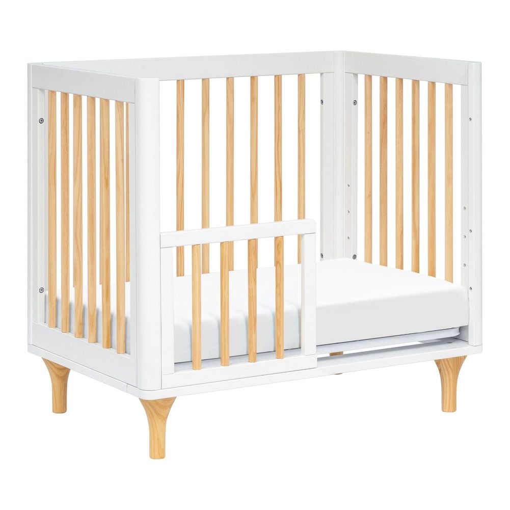 Babyletto Lolly 4-in-1 Convertible Mini Crib with Toddler Rails