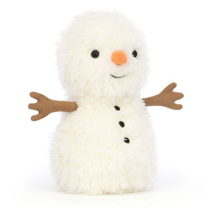 Jellycat Littles Plush Toy - Little Snowman (7 inch) Default Title
