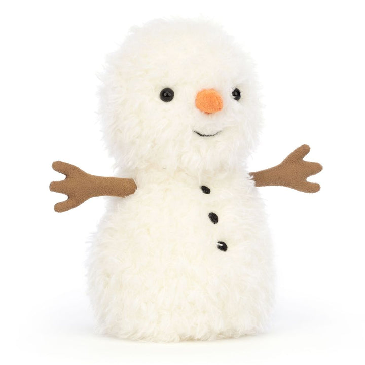 Jellycat Littles Plush Toy - Little Snowman (7 inch) Default Title