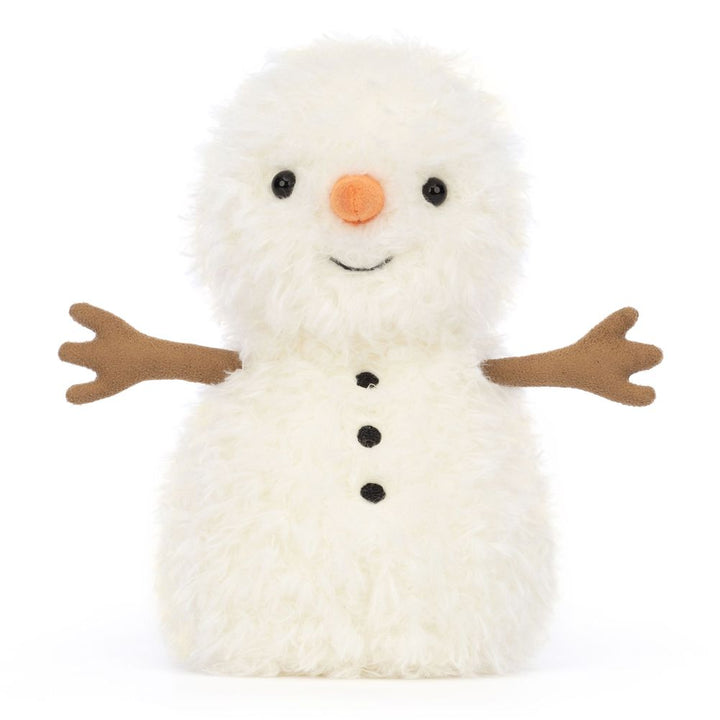 Jellycat Littles Plush Toy - Little Snowman (7 inch)