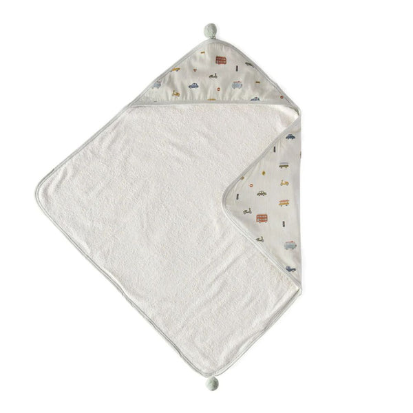 Pehr Cotton Hooded Towel - Rush Hour