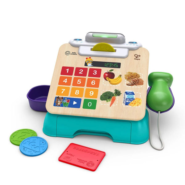 HAPE Magic Touch Cash Register Pretend to Check Out Toy