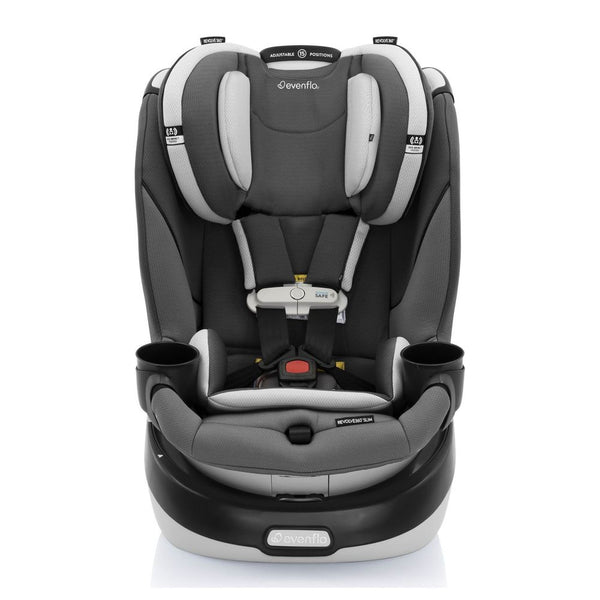 Evenflo GOLD Revolve360 Slim 2-in-1 Rotational Car Seat with SensorSafe - Pearl Grey (83334) (Open Box)