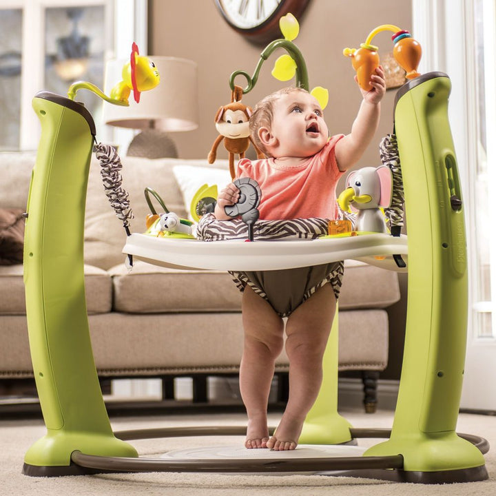 Evenflo ExerSaucer Jungle Quest Jumping Activity Center DearBorn Baby