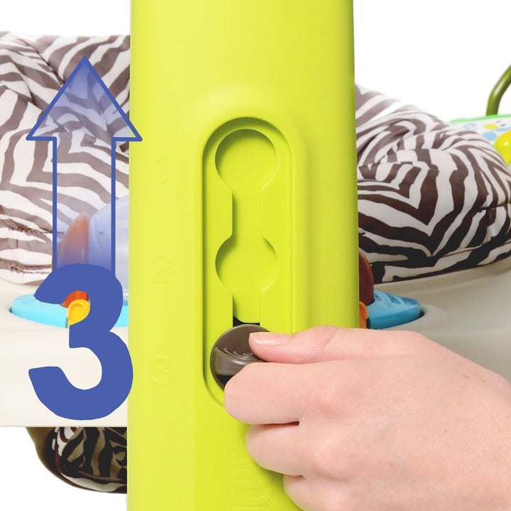 Evenflo ExerSaucer Jungle Quest Jumping Activity Center DearBorn Baby