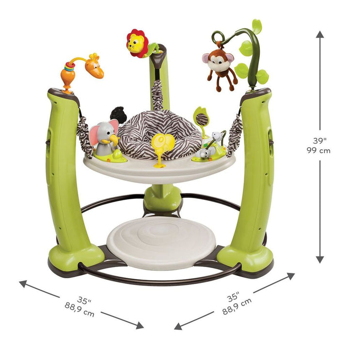 Evenflo ExerSaucer Jungle Quest Jumping Activity Center DearBorn Baby