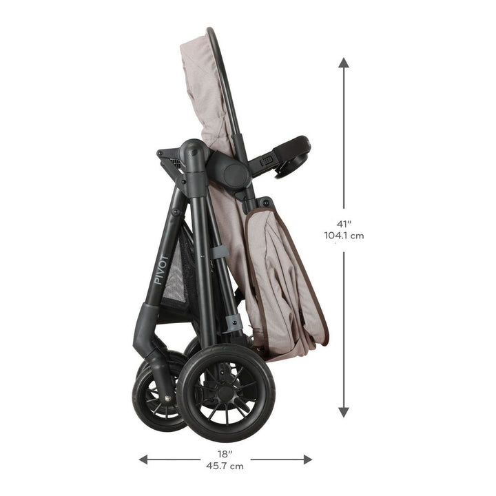 Evenflo Pivot Modular Travel System with Lite Max Infant Car Seat