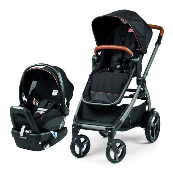 Agio By Peg Perego Z4 Travel System with 4-35 Nido Infant Car Seat - Agio Black