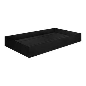 Million Dollar Baby Universal Twin Storage Trundle Bed Black