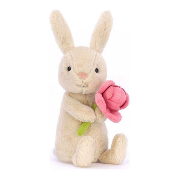Jellycat Bonnie Bunny Plush Toy - Peony (Small, 6 inch)