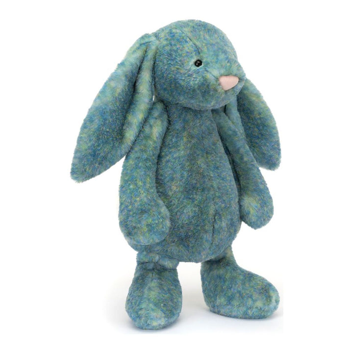 Jellycat 25th Anniversary Bashful Luxe Bunny Plush Toy Azure (Huge, 2