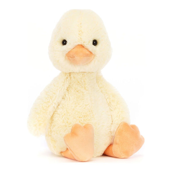 Jellycat Bashful Plush Toy - Duckling (Medium, 12 inch)