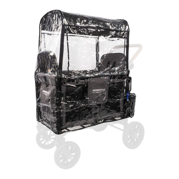 Wonderfold Clear Rain Cover for W2 Elite/Luxe Stroller Wagons