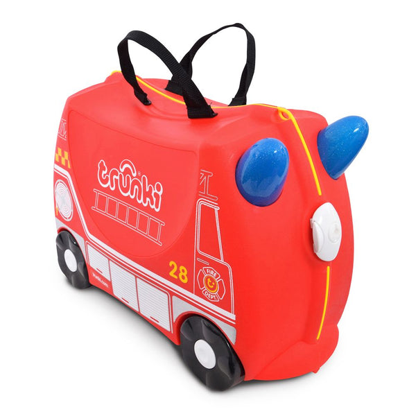 Trunki Ride On Suitcase - Frank the Fire Truck (85185) (Open Box)