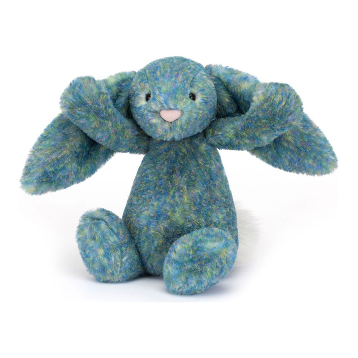 Jellycat 25th Anniverasry Bashful Luxe Bunny Plush Toy Azure (Medium
