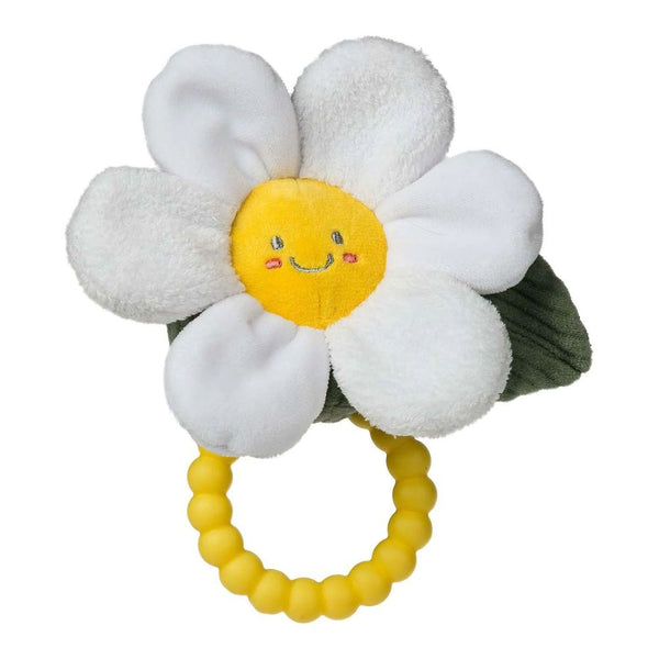 Mary Meyer Sweet Soothie Rattle Teether - Daisy