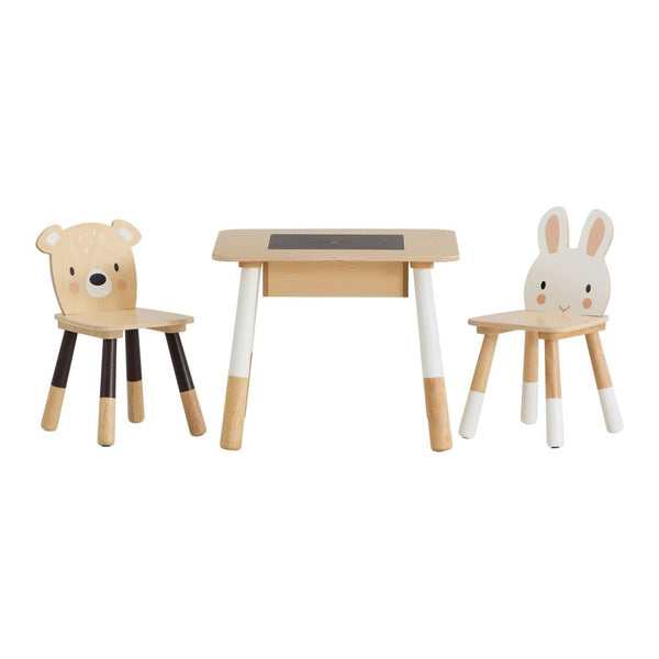 Tender Leaf Forest Toddler and Kids Table and Chairs Set