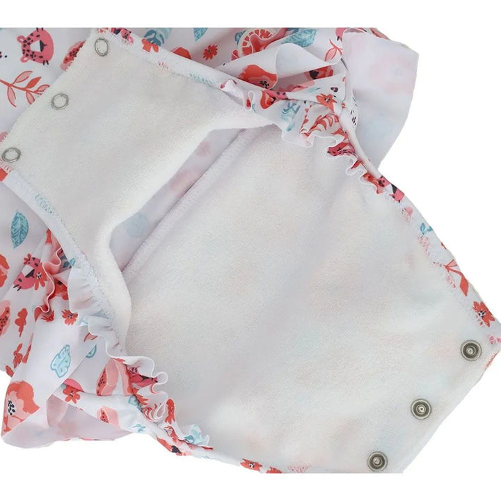 Calikids Coco Mango One Piece Zipper Swimsuit Floral DearBorn Baby