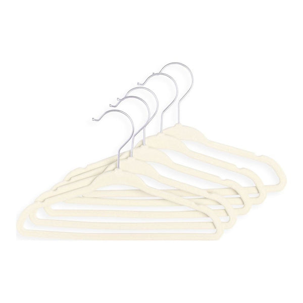 Amor Bebe by TenderTyme 15-Pack Non-Slip Design Baby Hangers - Ivory