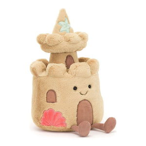 Jellycat Amuseables Plush Toy - Sandcastle (12 inch) Default Title