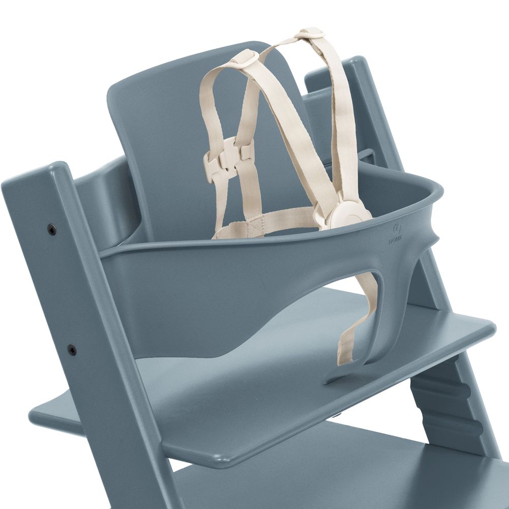 stokke tripp trapp high chair extended glider Stokke Tripp Trapp Baby Set2 with Harness & Extended Gliders – Dear-Born Baby