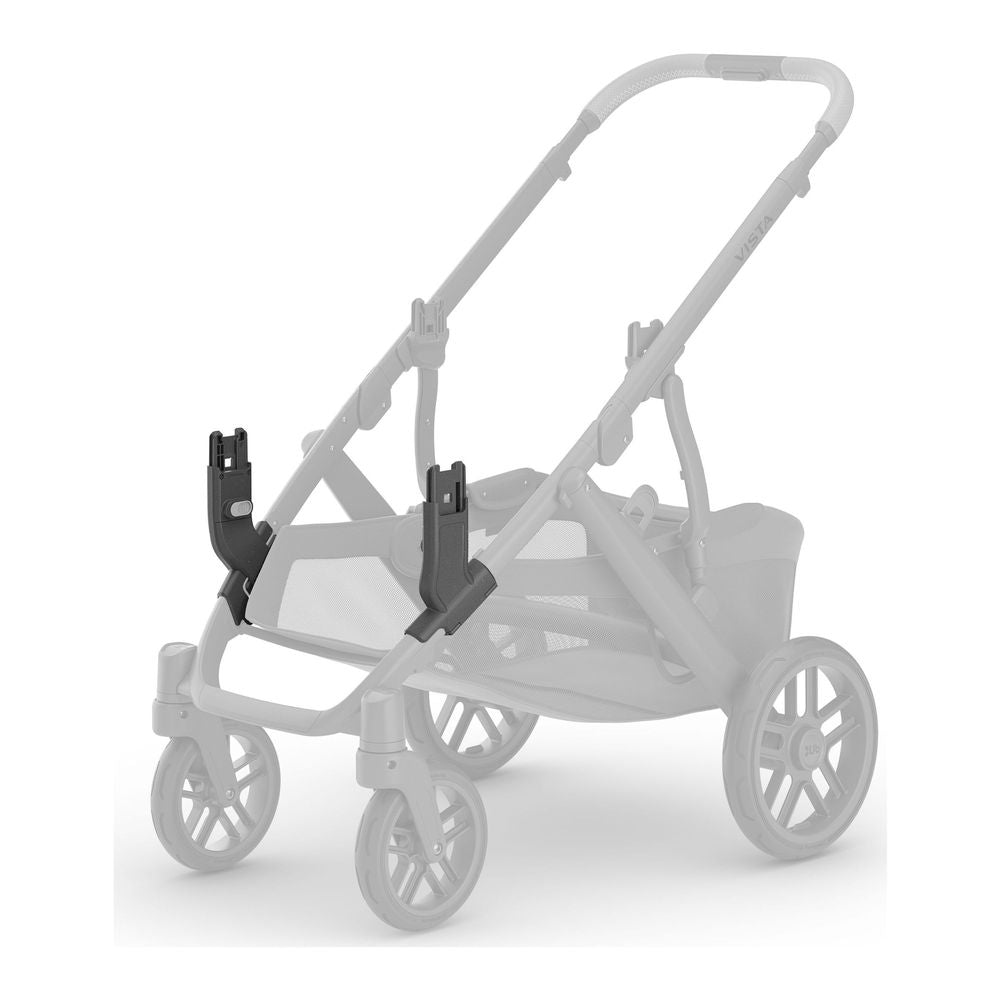 does uppababy rumble seat come with lower adapters UPPAbaby Vista/Vista V2 Lower Adapters (RumbleSeat V2+, Bassinet, Mesa/Aria) – Dear-Born Baby