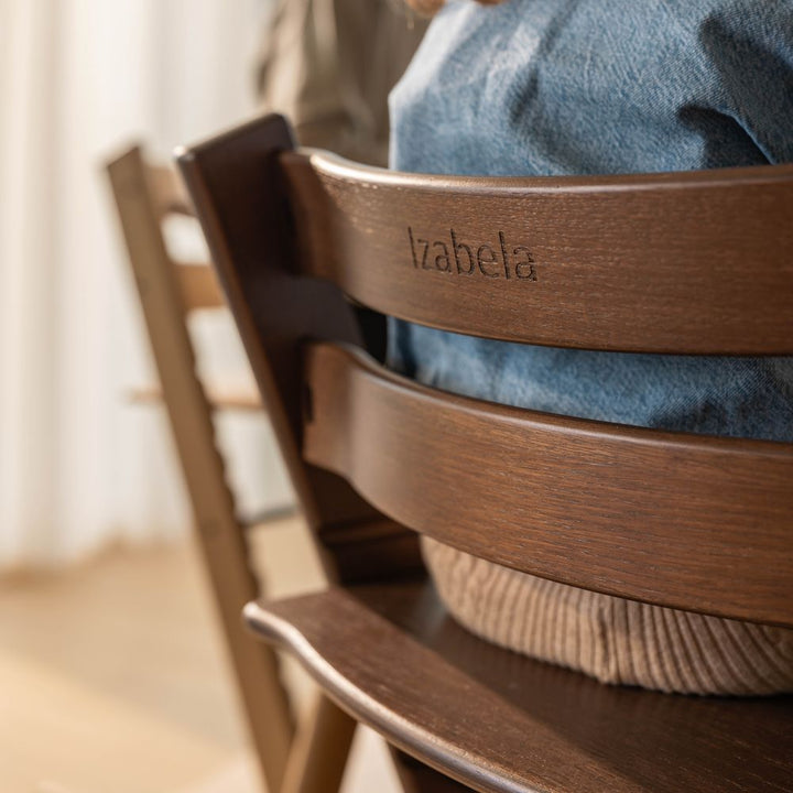 stokke walnut Tripp Trapp Oak Chair – Dear-Born Baby