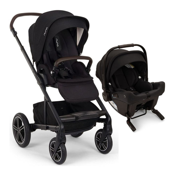 NUNA MIXX Next and PIPA Urbn Travel System Caviar
