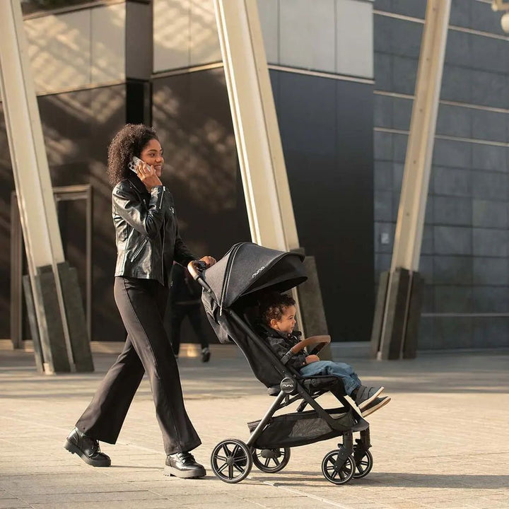 NUNA TRVL LX Compact Stroller - Caviar