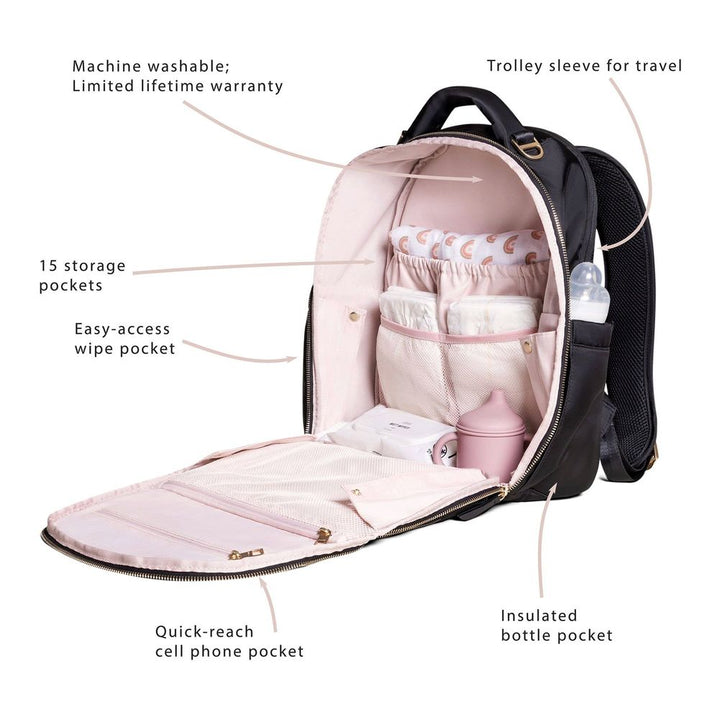 JuJuBe Classic Diaper Backpack