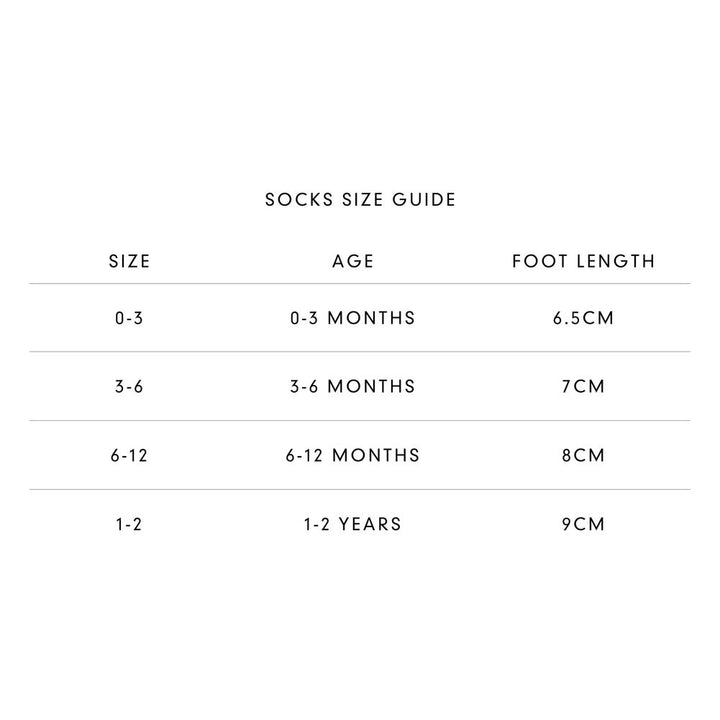 Wilson+Frenchy 4-Pack Organic Baby Socks Set