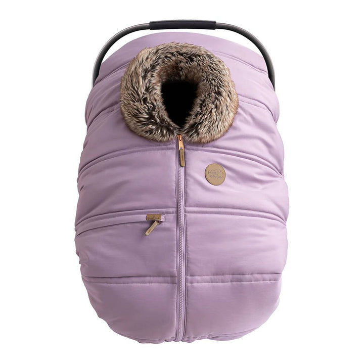 Petit Coulou 3 Season Cover for Infant Car Seats Lilac