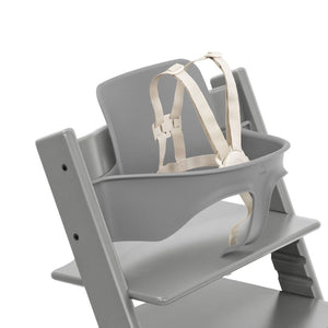 Stokke Tripp Trapp Baby Set2 with Harness & Extended Gliders - Storm Grey (96469) (Open Box) Default Title