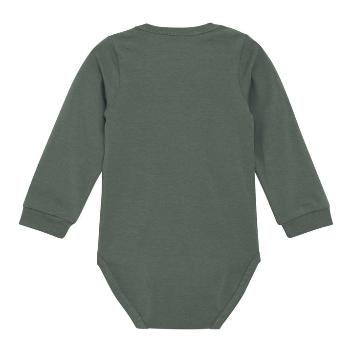 Minymo Long-Sleeve Bodysuit - Dark Forest
