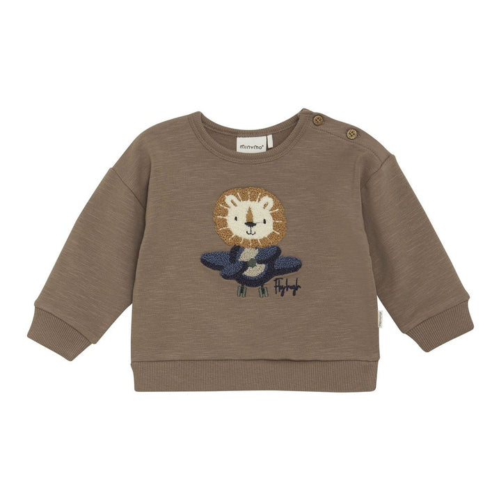 Minymo Long-Sleeve Sweatshirt - Caribou 24 Months