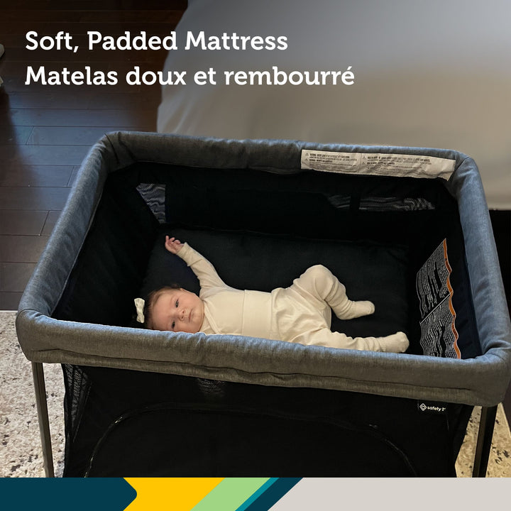 Safety 1st Dream & Go 3-in-1 Travel Playard - Grey Wolf