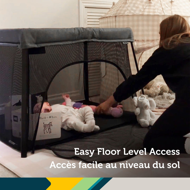 Safety 1st Dream & Go 3-in-1 Travel Playard - Grey Wolf