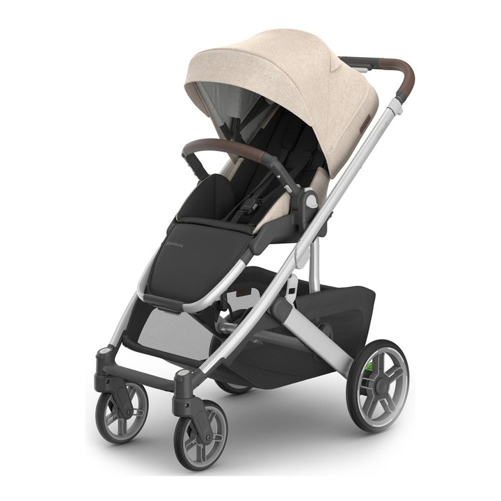 UPPAbaby Cruz V3 Stroller Declan (Oat Melange on Silver Frame)