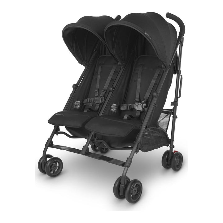 UPPAbaby G-Link V2 Double Stroller - Jake (Black with Carbon Chassis) (96827) (Open Box) Default Title