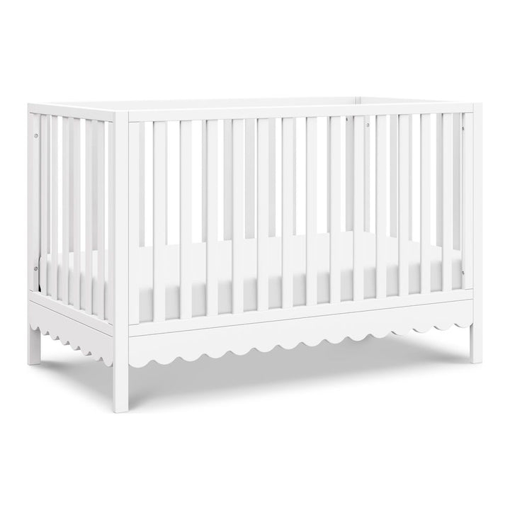 DaVinci Sammy Scallop 4-in-1 Convertible Crib White