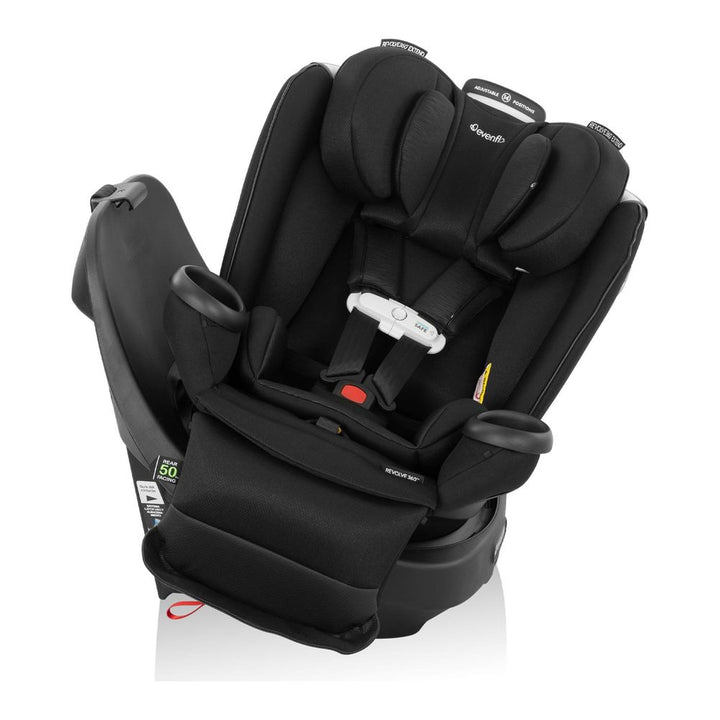 Evenflo GOLD Revolve360 Extend All-in-one Rotational Car Seat with SensorSafe - Onyx Black
