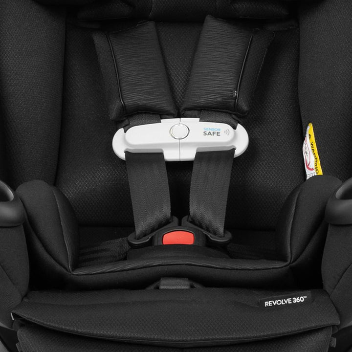 Evenflo GOLD Revolve360 Extend All-in-one Rotational Car Seat with SensorSafe - Onyx Black
