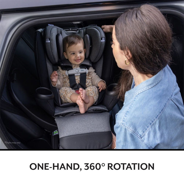 Evenflo GOLD Revolve360 Extend All-in-one Rotational Car Seat with SensorSafe - Moonstone