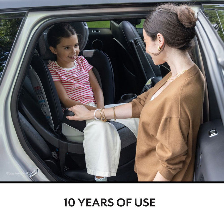 Evenflo GOLD Revolve360 Extend All-in-one Rotational Car Seat with SensorSafe - Moonstone