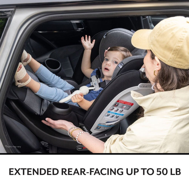 Evenflo GOLD Revolve360 Extend All-in-one Rotational Car Seat with SensorSafe - Moonstone